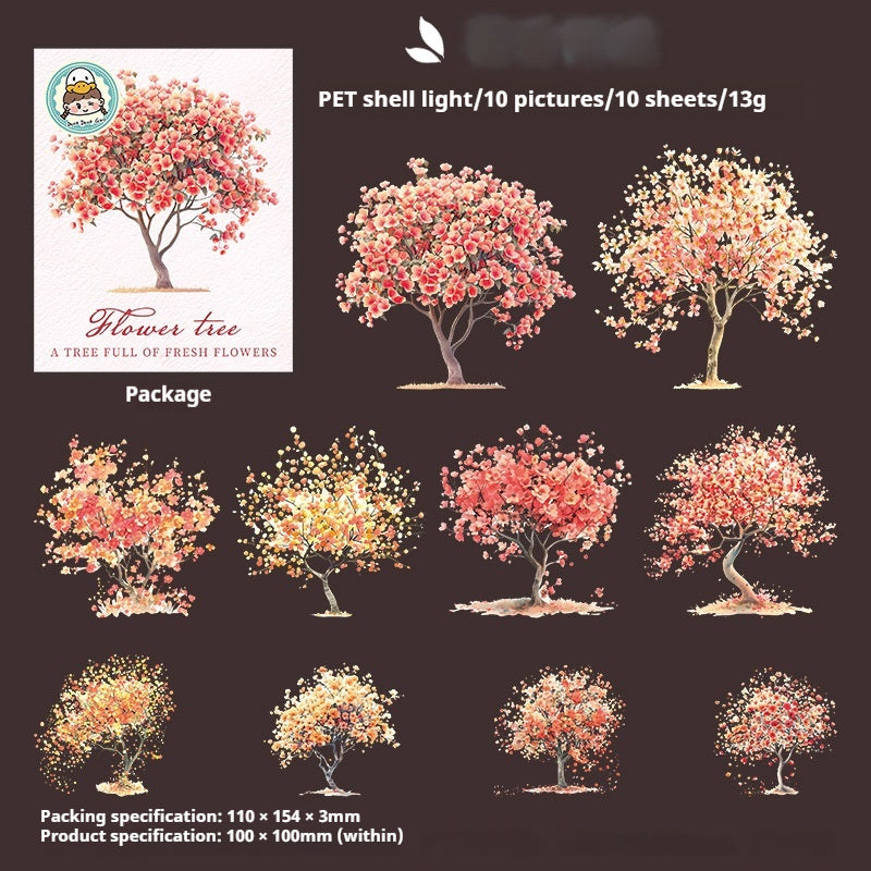 Journal sticker packs (Tree)