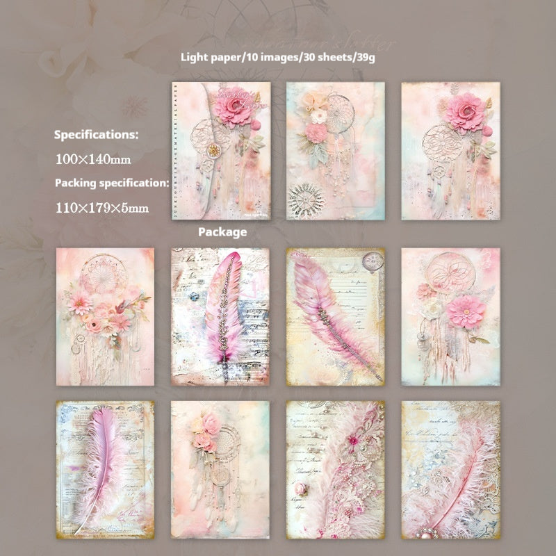 Journal paper packs （feather）