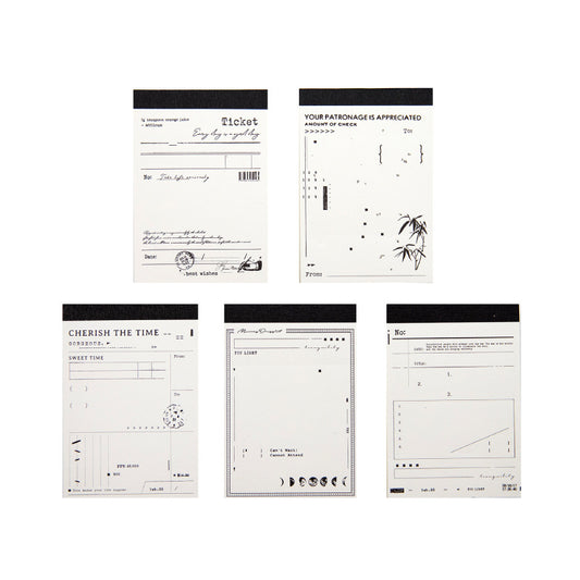 Journal paper packs (Retro Notepad）