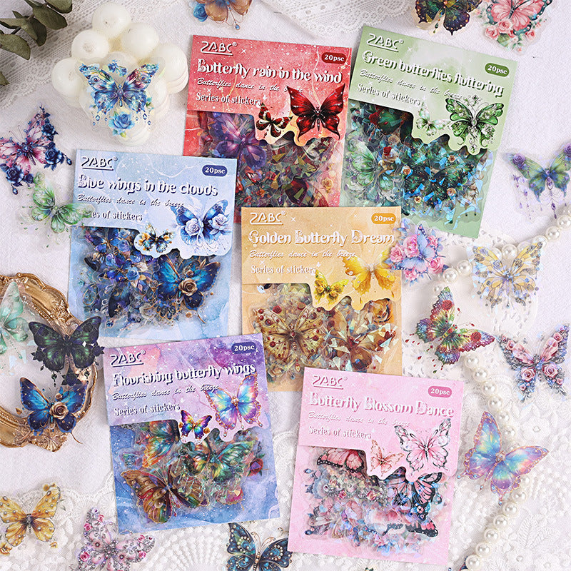 Journal sticker packs (Butterfly)