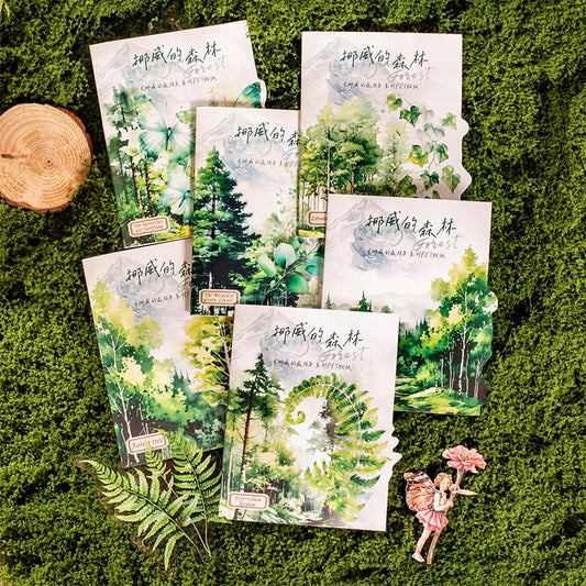 Journal sticker packs (forest)