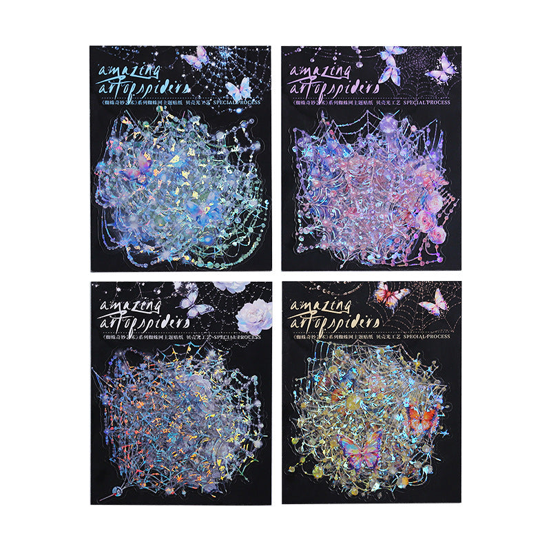 Journal sticker packs (Spider Web)