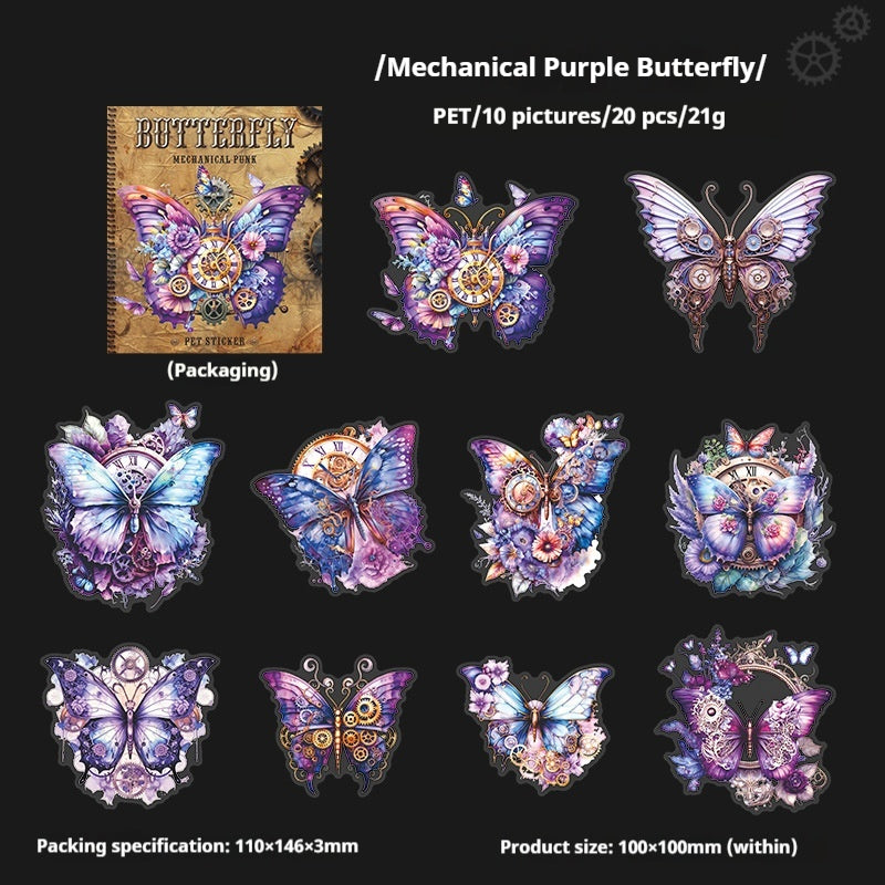 Journal sticker packs (butterfly)