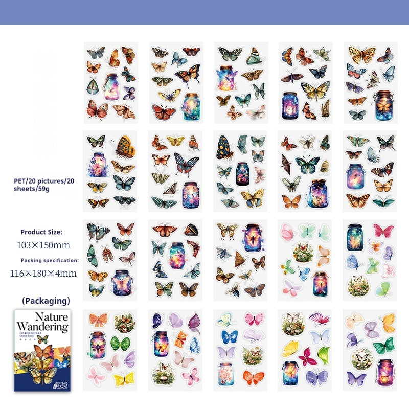 Journal PET Sticker Book