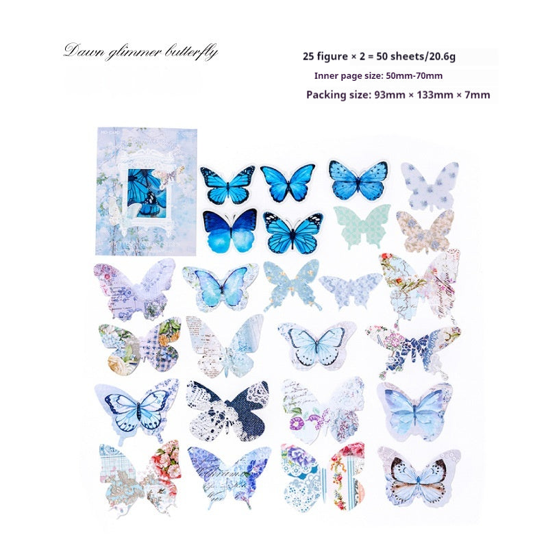 Journal sticker packs (butterfly)