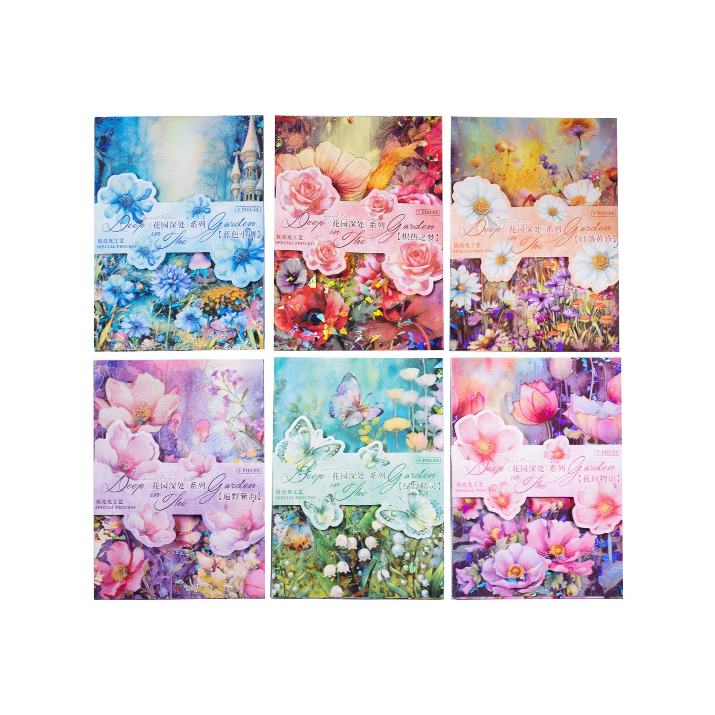 Journal Flower Sticker Paper