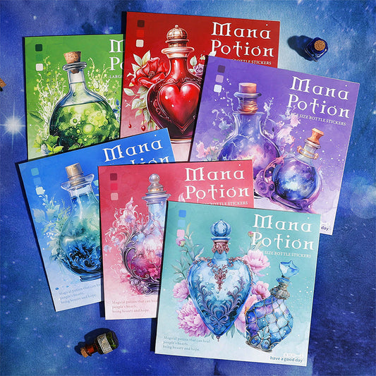 Journal sticker packs (witch potion)