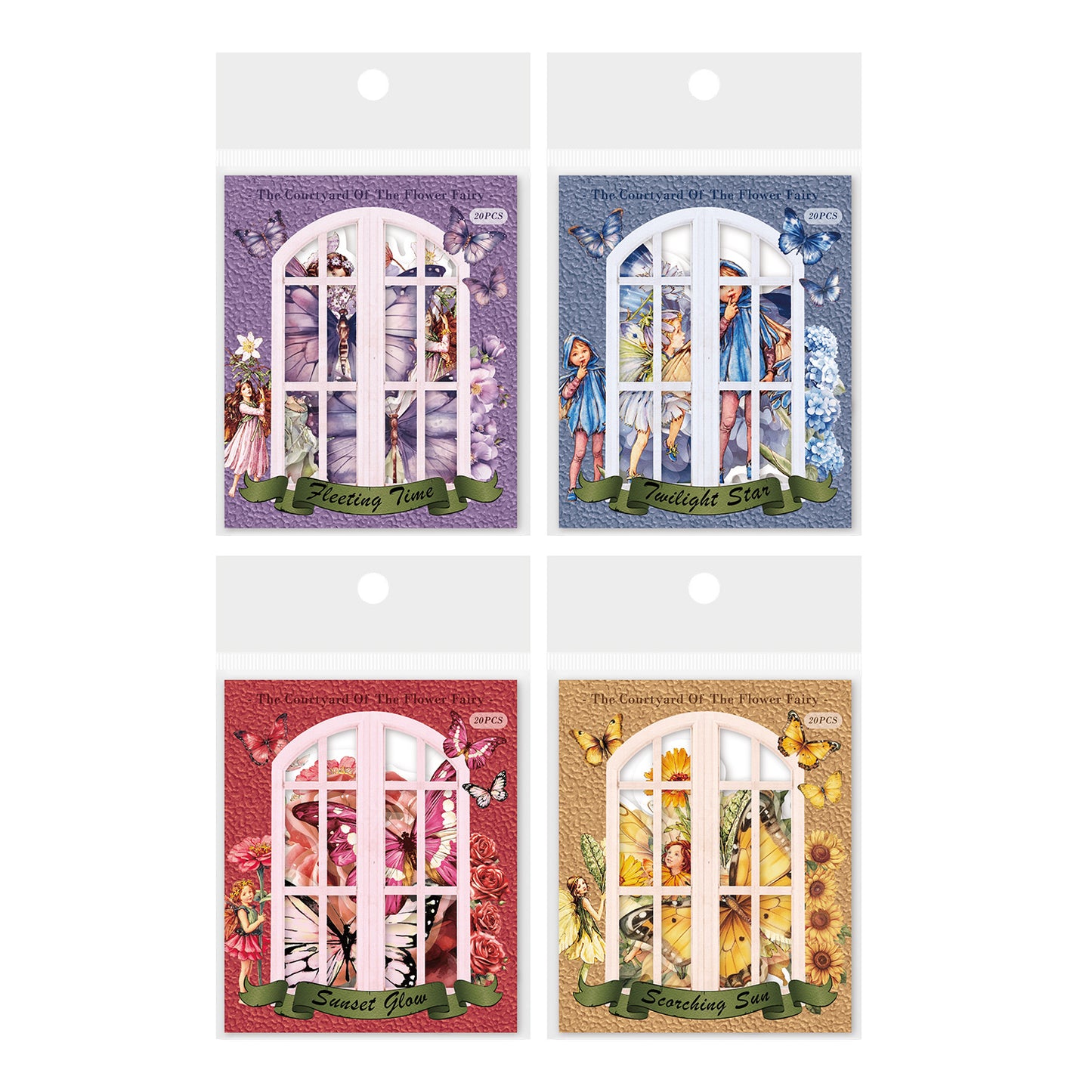 Journal sticker packs (Flower Fairy)