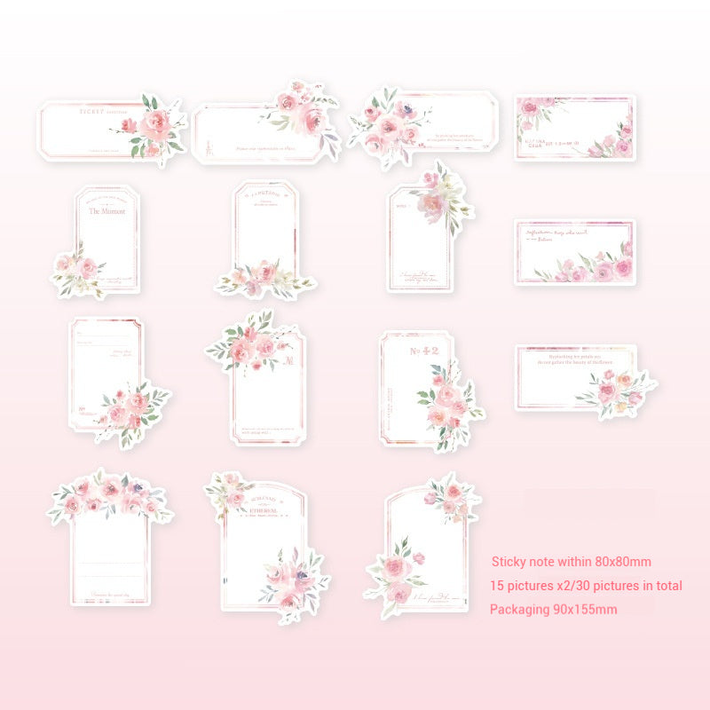 Journal paper packs (flower)