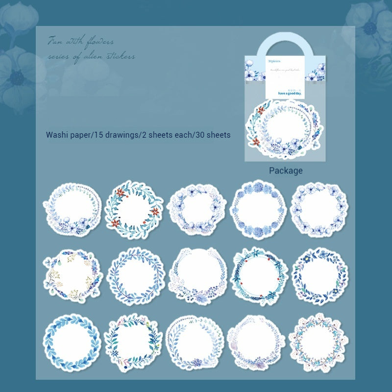 Journal sticker packs （wreath）