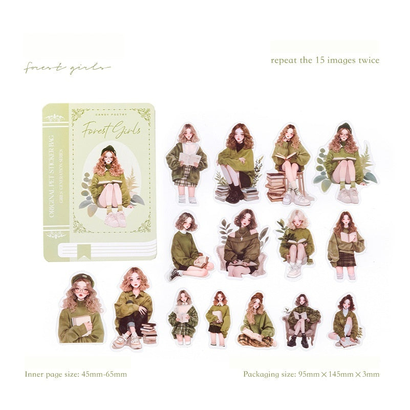 Journal sticker packs (Girls' Generation)