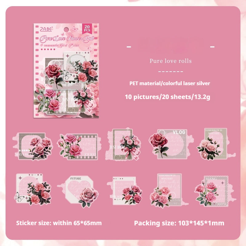 Journal sticker packs (flower)