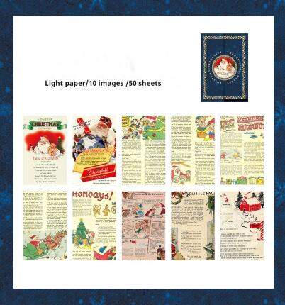 Christmas supplies (paper packs) 50sheets/pack