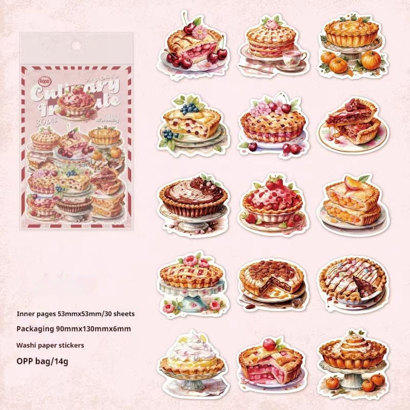 Pastry and dessert theme pack