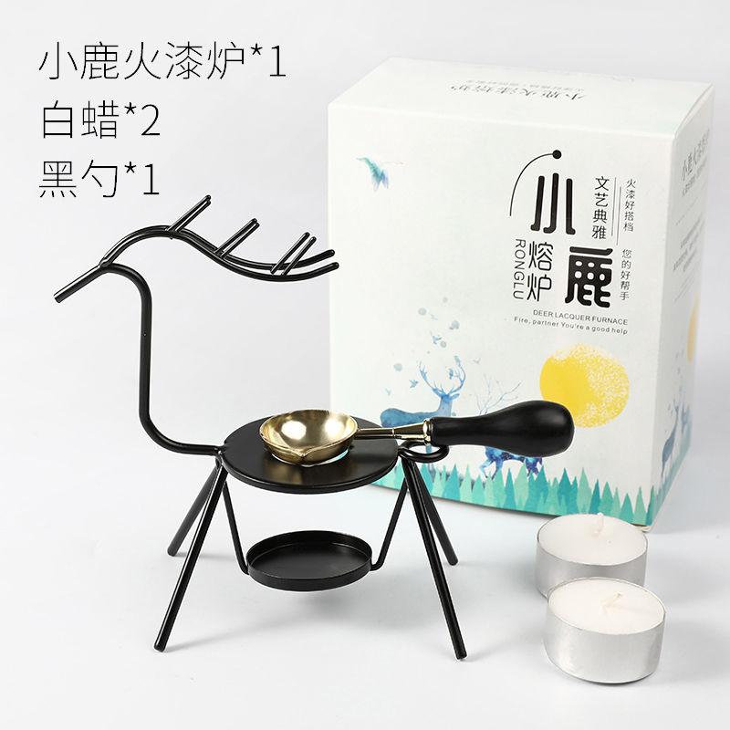 Wax burner Fire Paint Furnace Accessories Set Fire Paint Spoon Heating Aromatherapy Candle Seal Demoulding Pad Tool