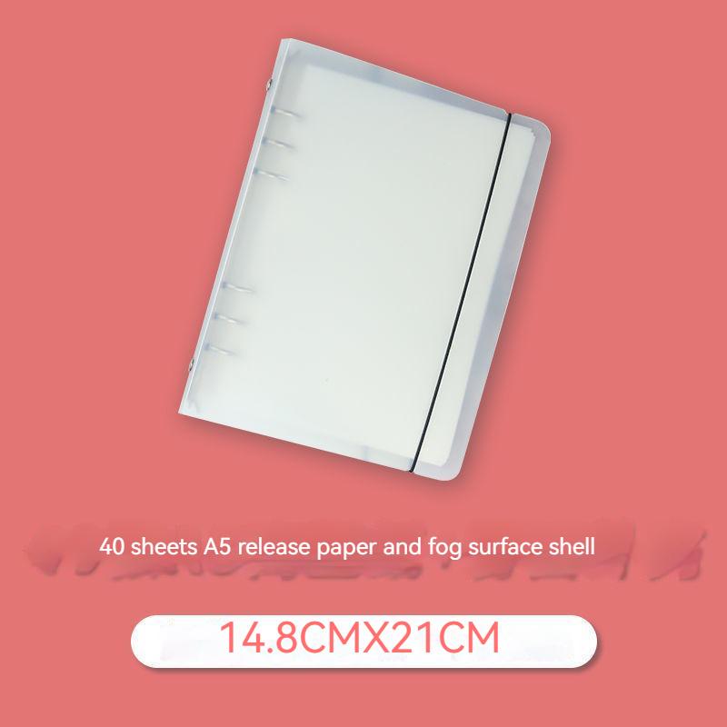 Release Paper storage folders A5a4 Detachable Loose-Leaf Journal Stickers  Adhesive Tape An Illustrated Handbook Collection Book