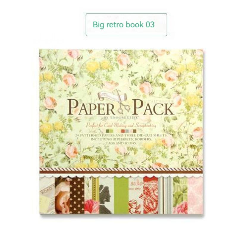 Journaling Background Paper Wrapping Paper Cut and Paste Material This Sticker 12-Inch DIY Handmade Scrapbooking papers