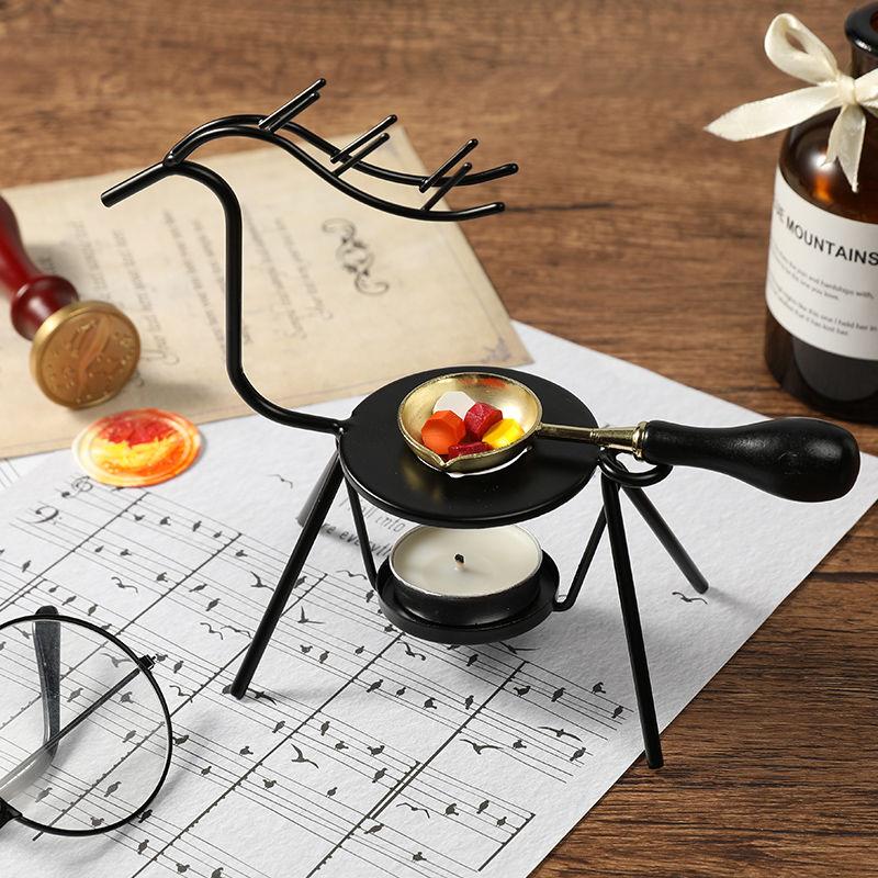 Wax burner Fire Paint Furnace Accessories Set Fire Paint Spoon Heating Aromatherapy Candle Seal Demoulding Pad Tool